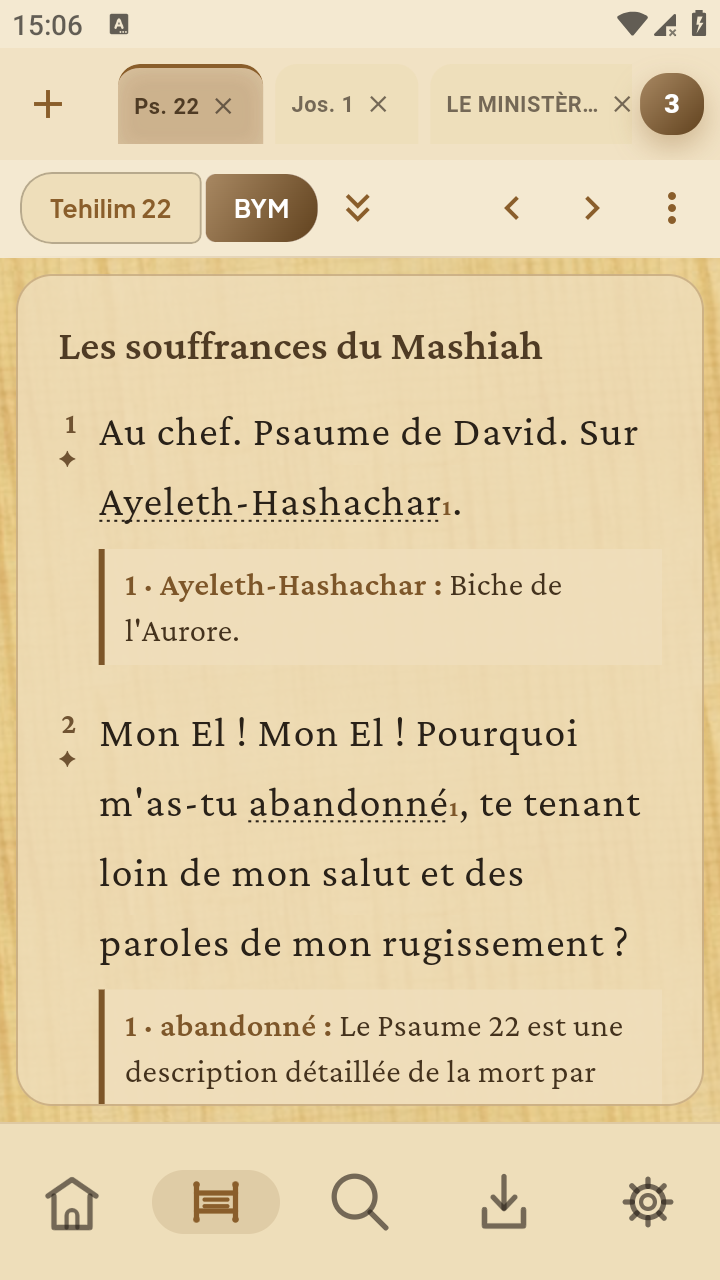 Lecture thème bois